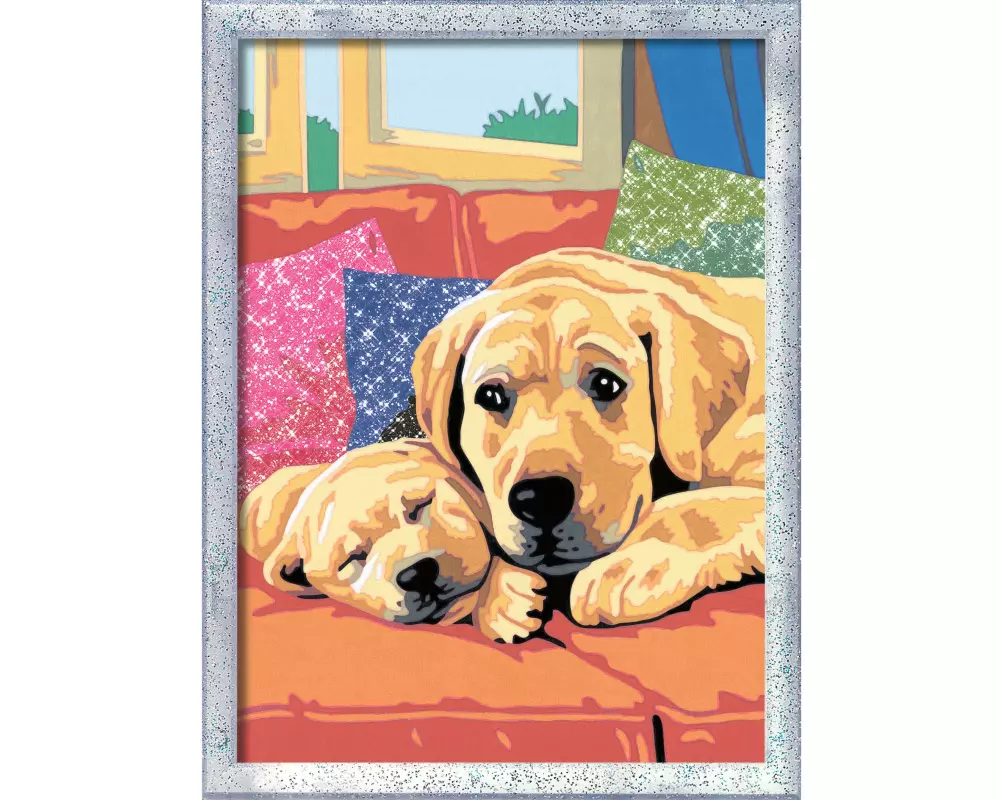 Ravensburger Malen nach Zahlen CreArt Hundeliebe Mehrfarbig