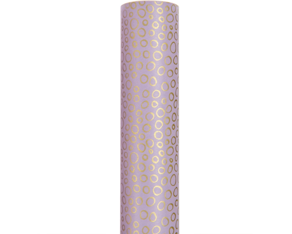 RICO DESIGN Seidenpapier Bubbles 50x415cm 401256 Lila