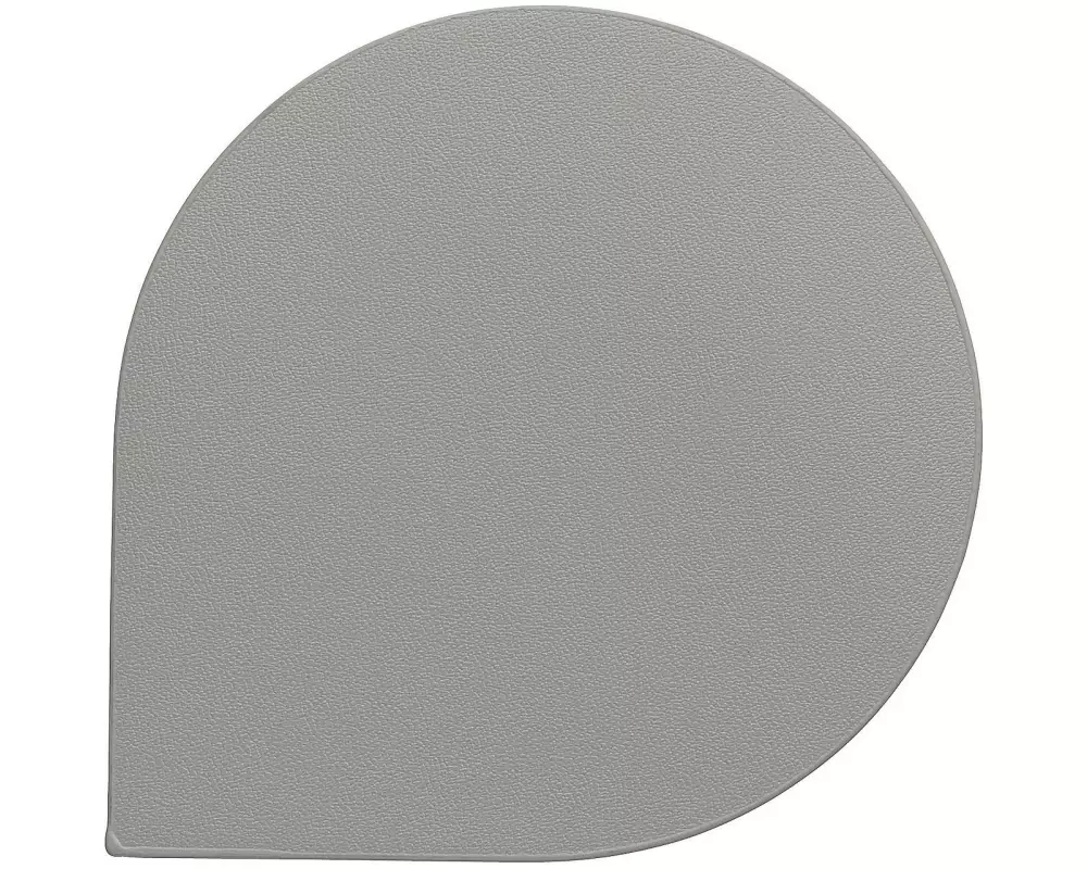 Kela Glasuntersetzer Edel 10 x 10 cm, Grau
