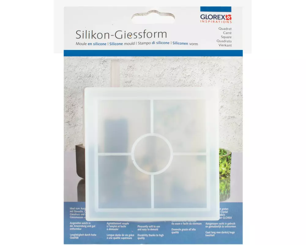 Glorex Giessform Quadrat