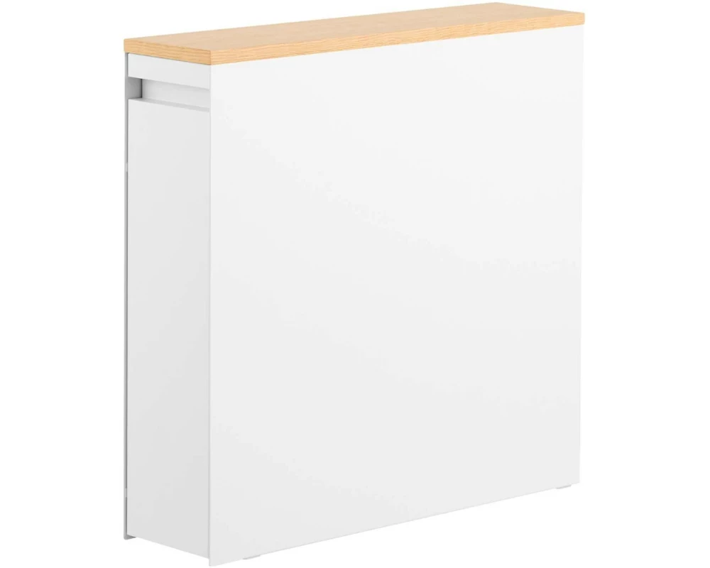 Yamazaki Badezimmerregal Tower 56 x 55 cm, Weiss