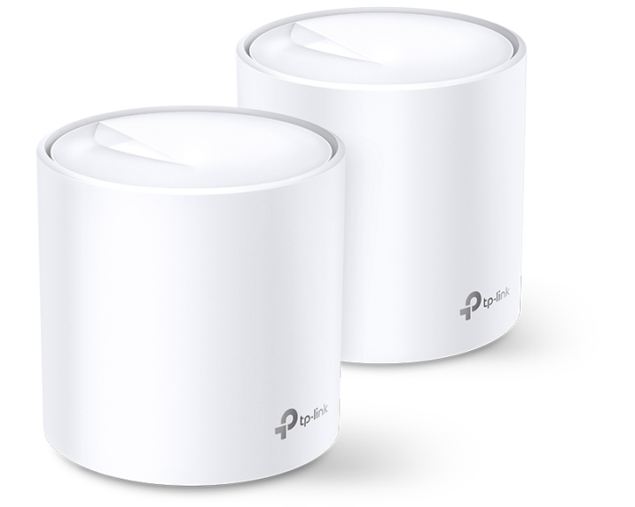 TP-LINK Whole Home Mesh Wi-Fi System Deco X60(2-pack) AX3000(2-Pack) white