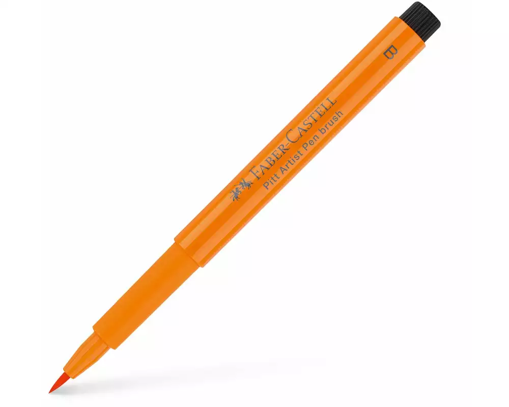 Faber-Castell Tuschestift Pitt Artist Pen B Lasurorange