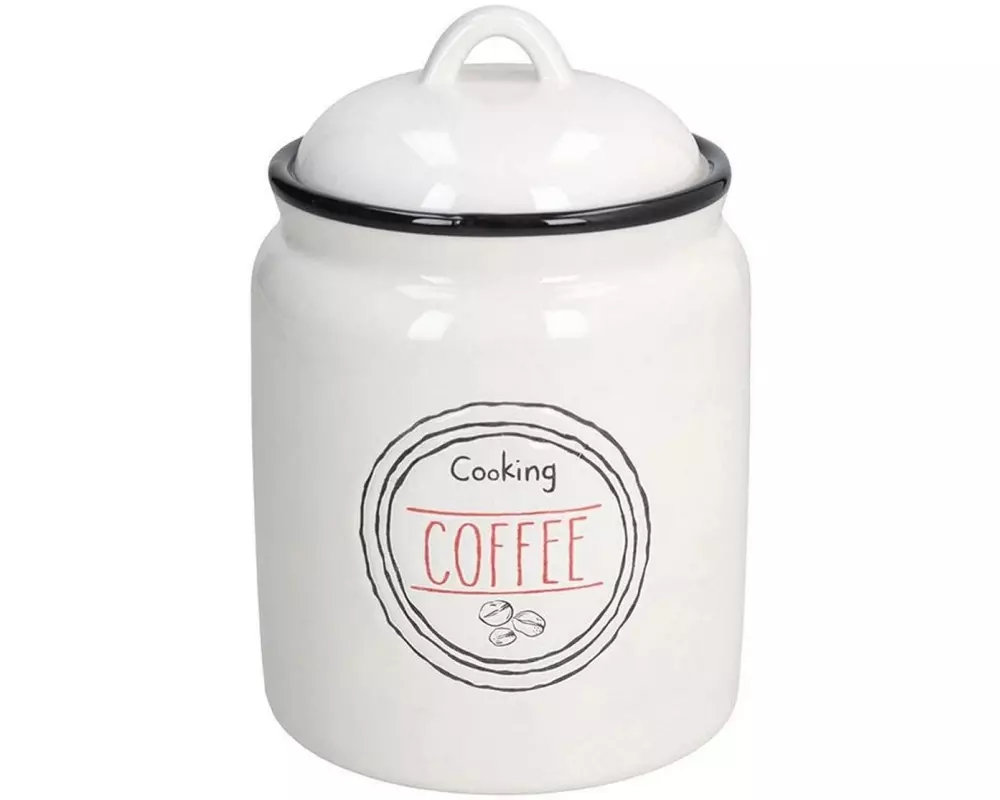 Tognana Vorratsdose Kaffee Bristol 900 ml, Weiss