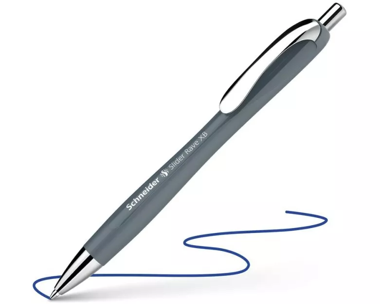 Schneider Kugelschreiber Slider Rave XB 0.7 mm, urban grey