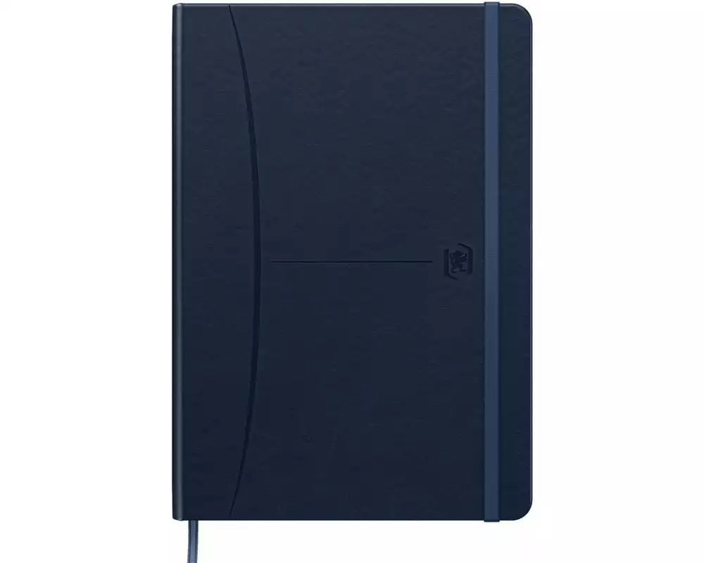 Oxford Notizbuch A5, kariert, Dunkelblau