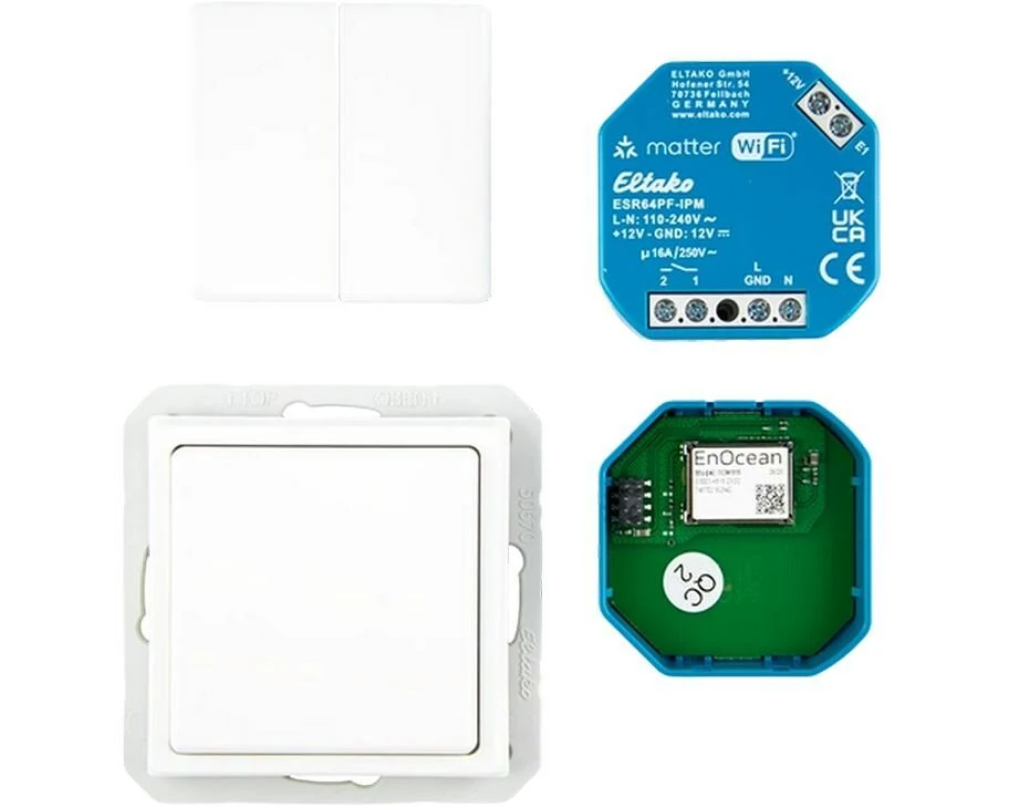 Eltako EB-RF-Schaltaktor-Set EnOcean Matter 16A 12-230 V