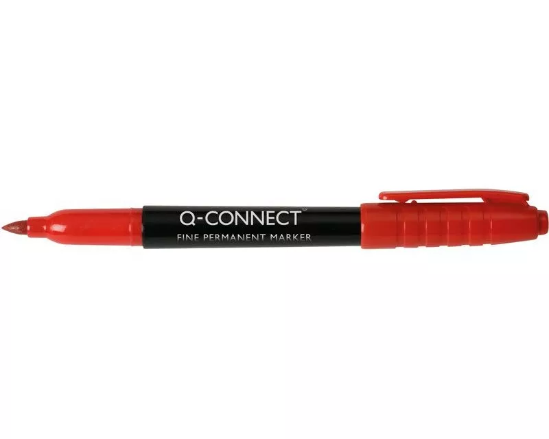 CONNECT Permanent-Marker Fine 1 mm, Rot