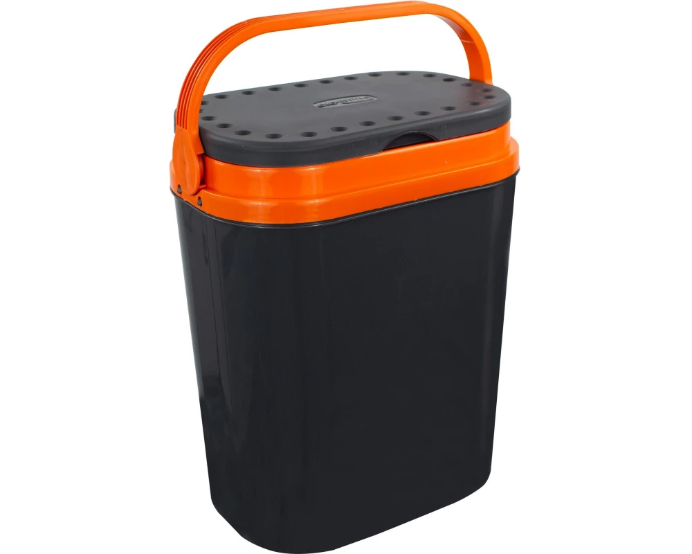 GIO STYLE Kühlbox Solaris 12 Liter, Schwarz/Orange