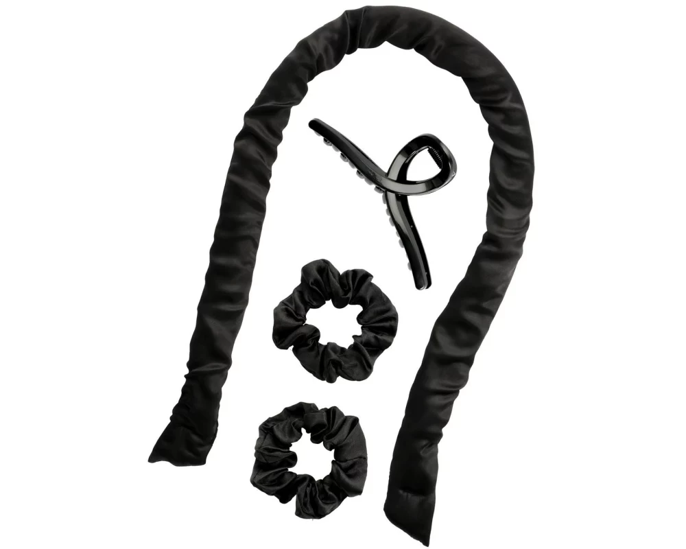 Trisa Accessoires Styling-Set Heatless curler Set schwarz