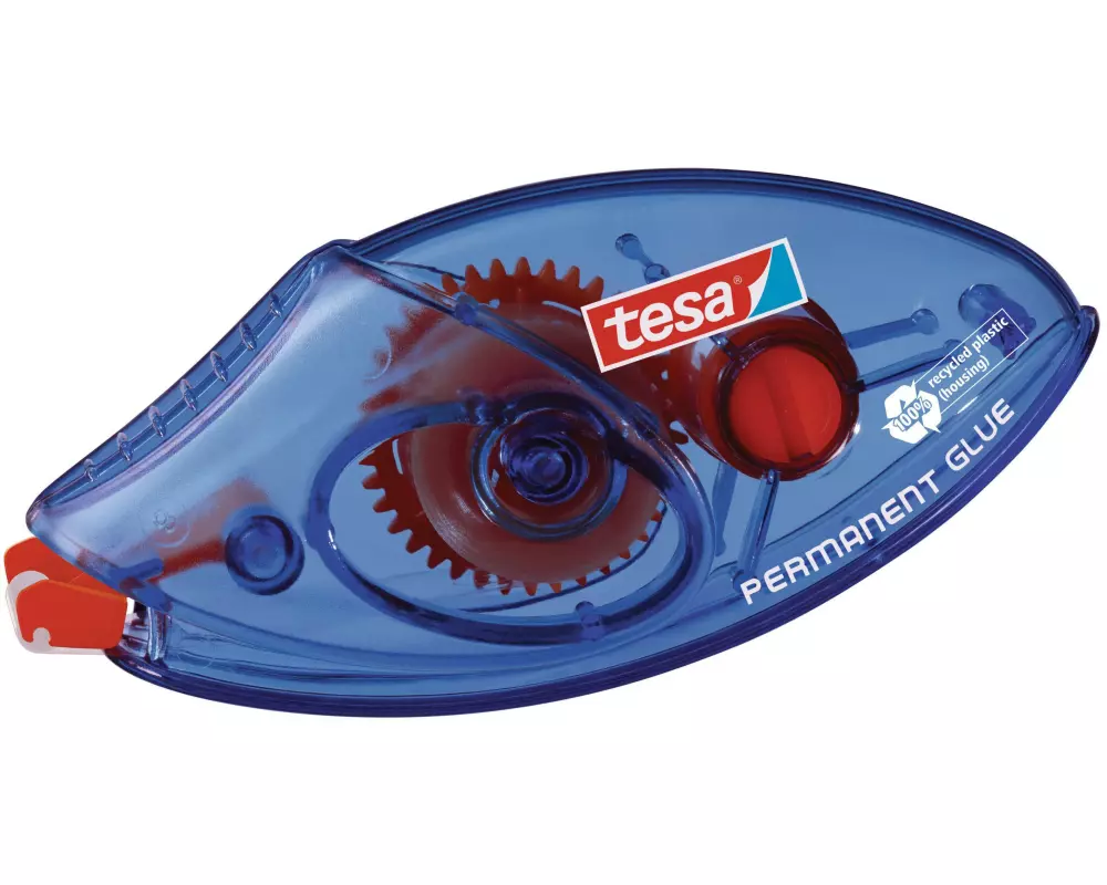 tesa Kleberoller ecoLogo Permanent 1 Stück, Transparent