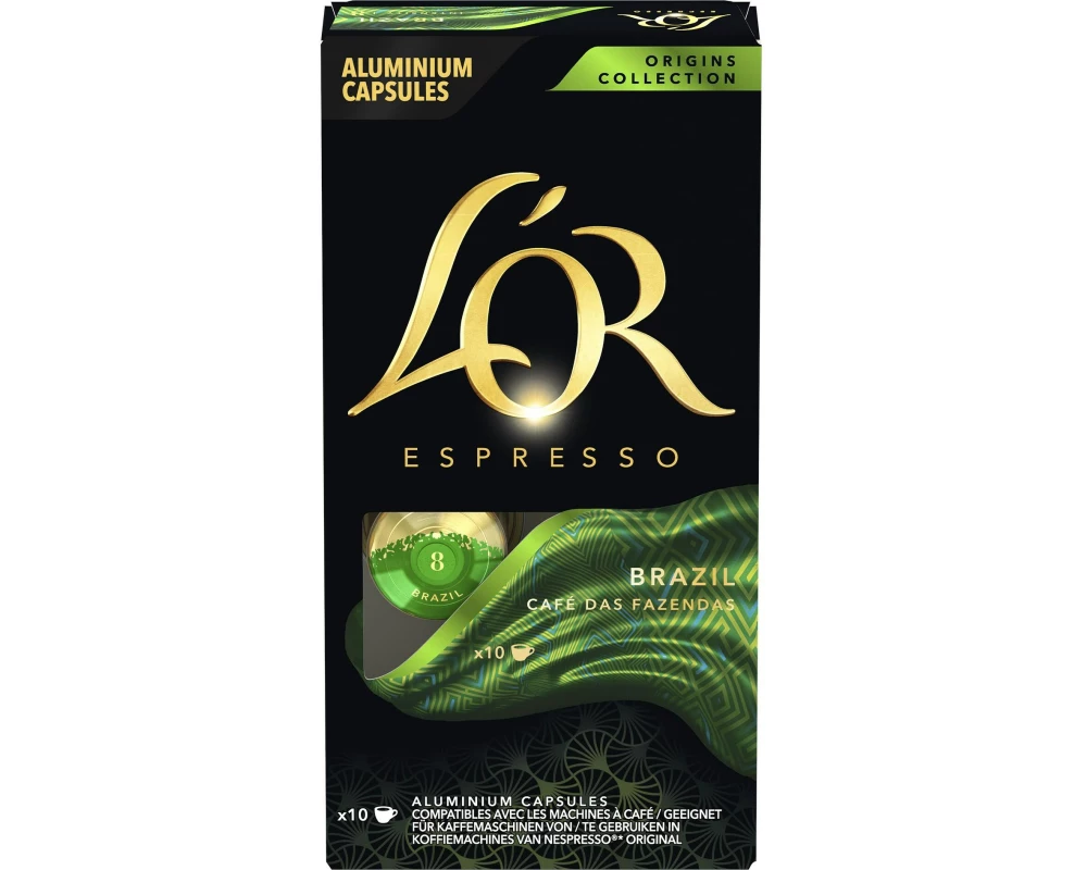 L'Or Kaffeekapseln Brazil 10 Stück