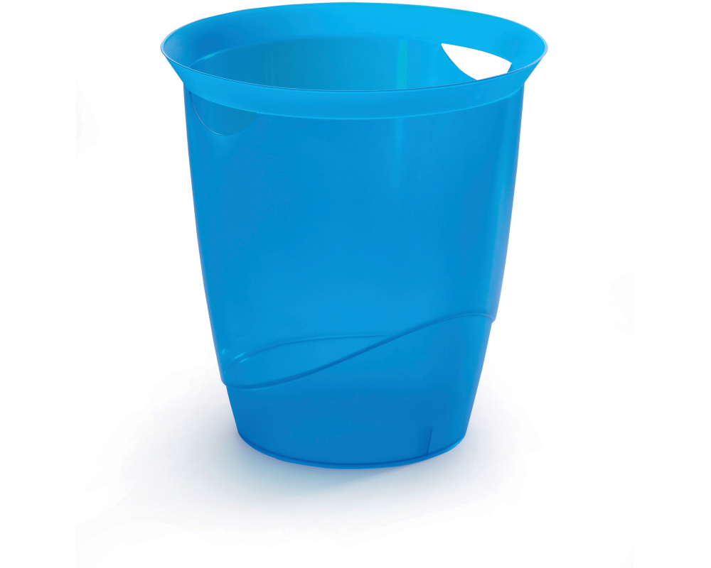 DURABLE Papierkorb Trend 1701710540 blau 16lt