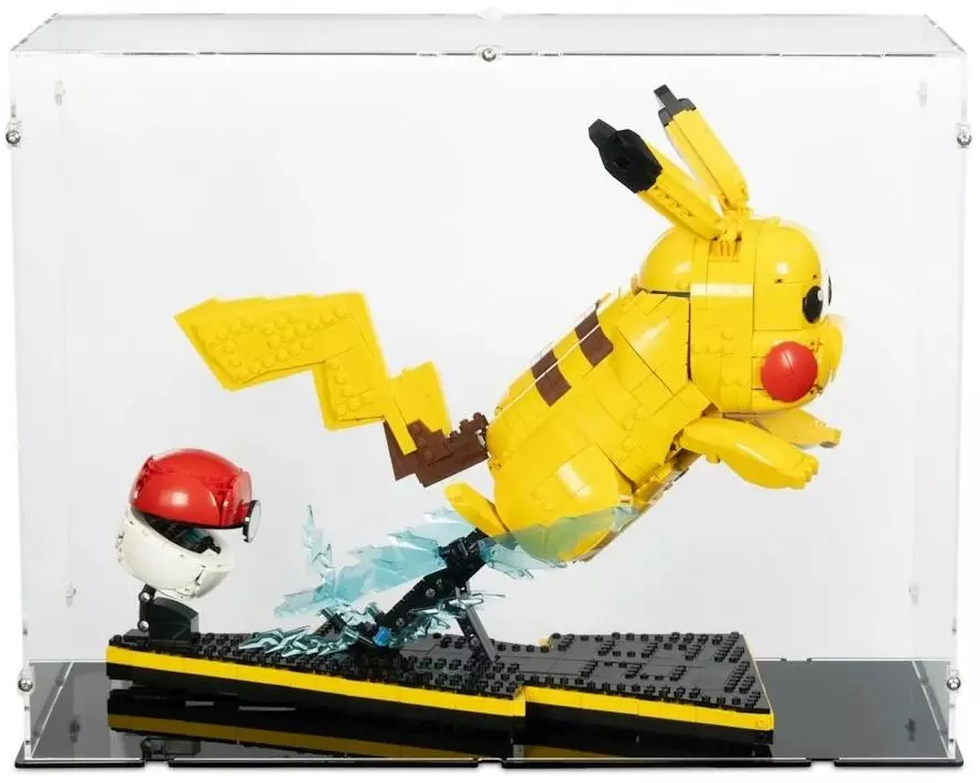 iDisplayit Acryl-Display für LEGO 72152 Pokémon Pikachu und Pokéball
