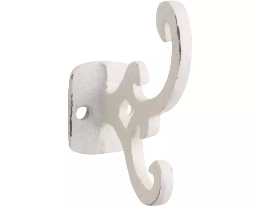 Chic Antique Wandhaken Antique 8 x 7 x 3 cm, Weiss