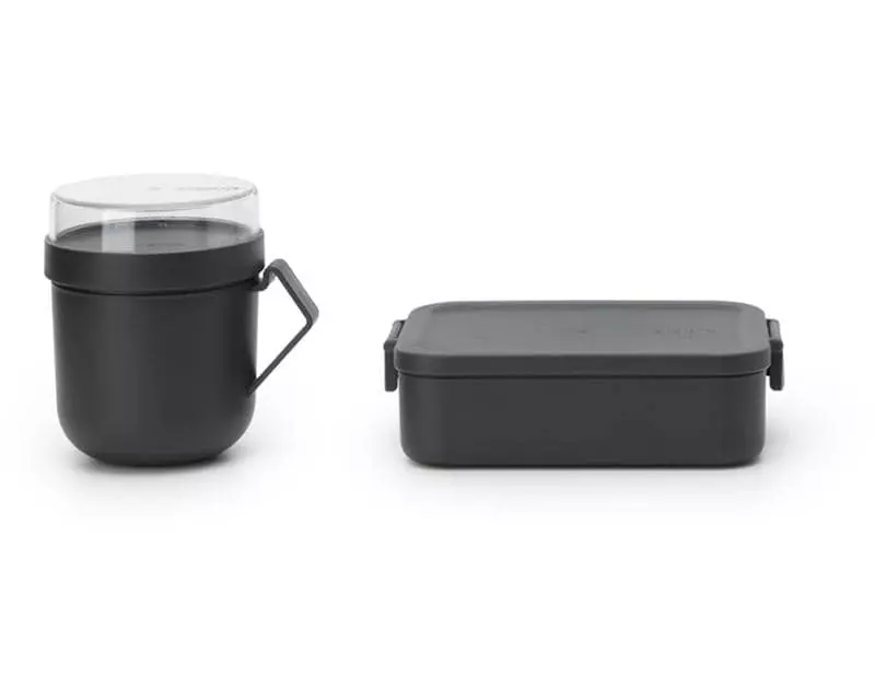 Brabantia Lunchbox Make & Take Dunkelgrau