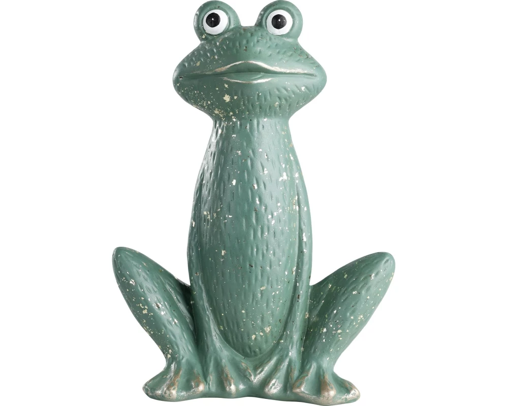 EGLO Dekofigur Frosch Saidane 27.5 cm, Salbeigrün