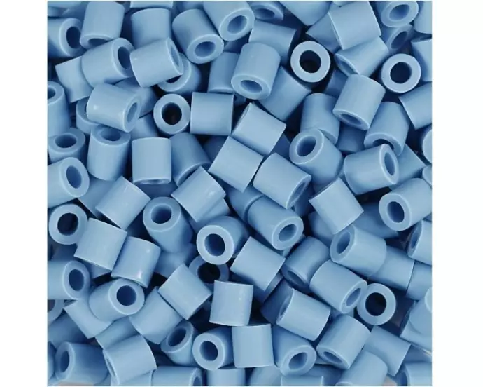 Creativ Company Bio Bügelperlen Nabbi 3000 Stück, Blau