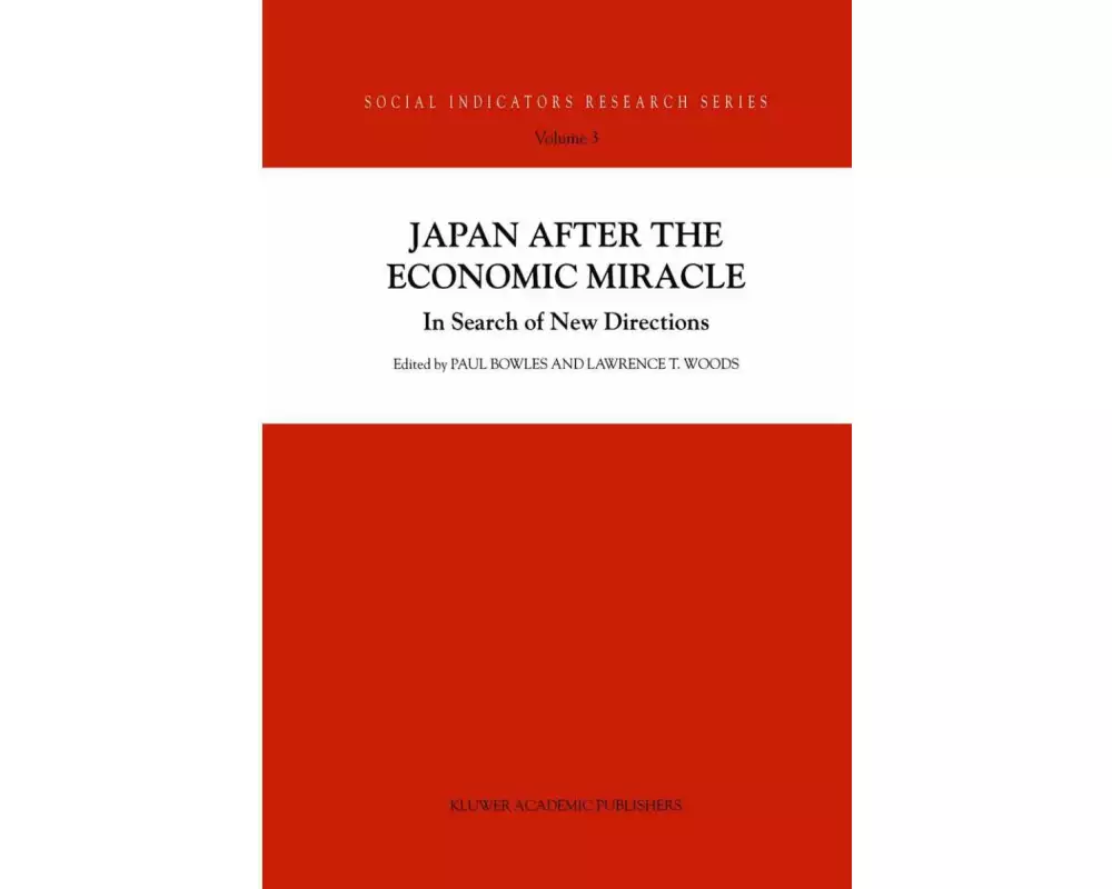 Japan after the Economic Miracle