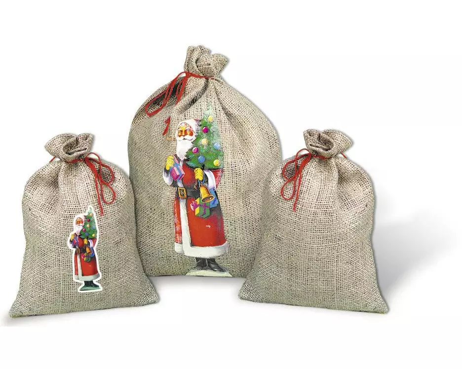 URSUS Jutesack Samichlaus 26 x 38 cm