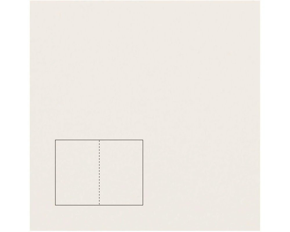 Rico Design Paper Poetry Essentials Klappkarte A5, Elfenbein