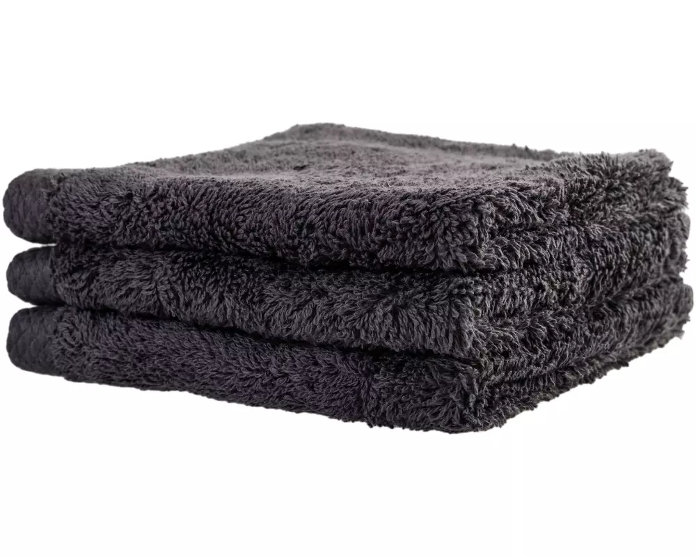 COCON Waschlappen 3 Stück, Anthrazit