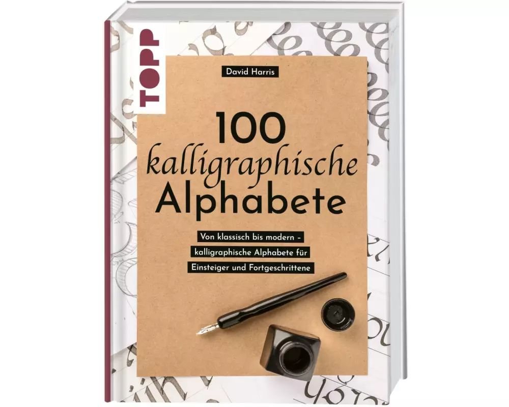 Frechverlag Handbuch 100 kalligraphische Alphabete 256 Seiten