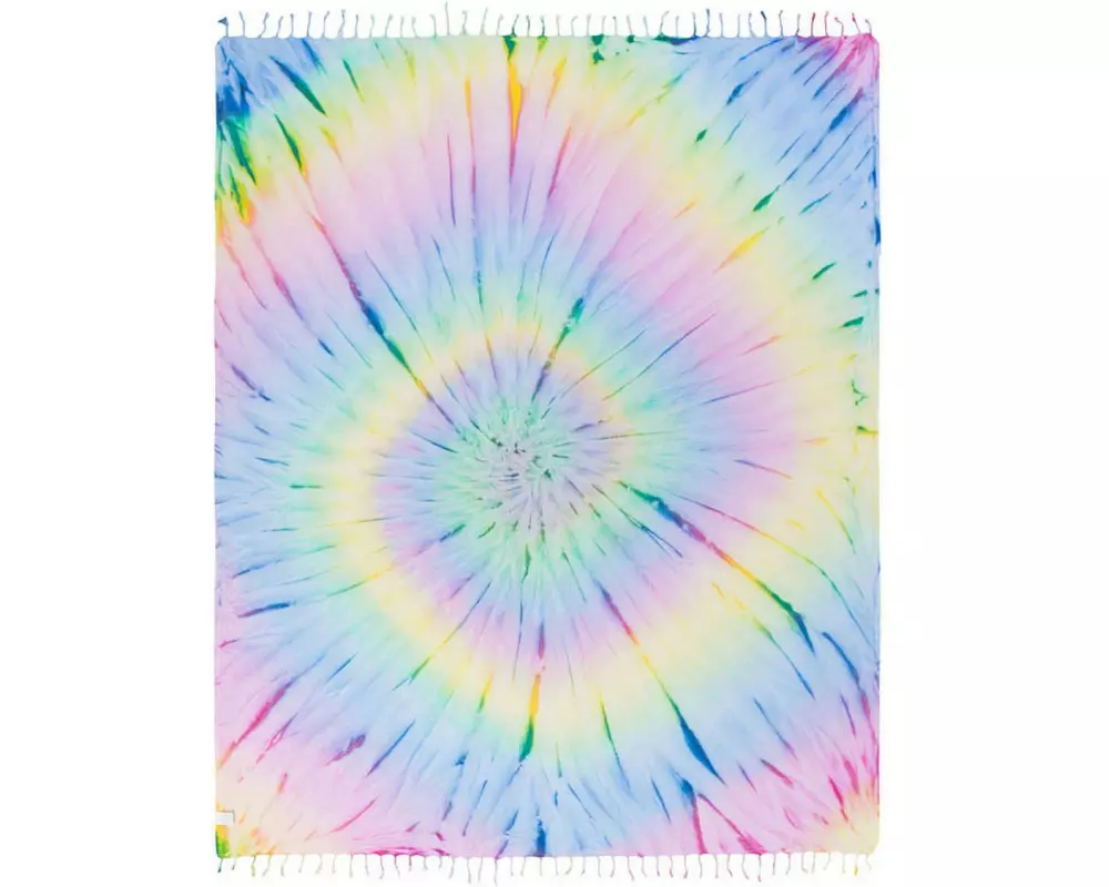 Haushaltsware Wanderlust Baumwolle Gemustert Tie-Dye XL 157 x 193 cm