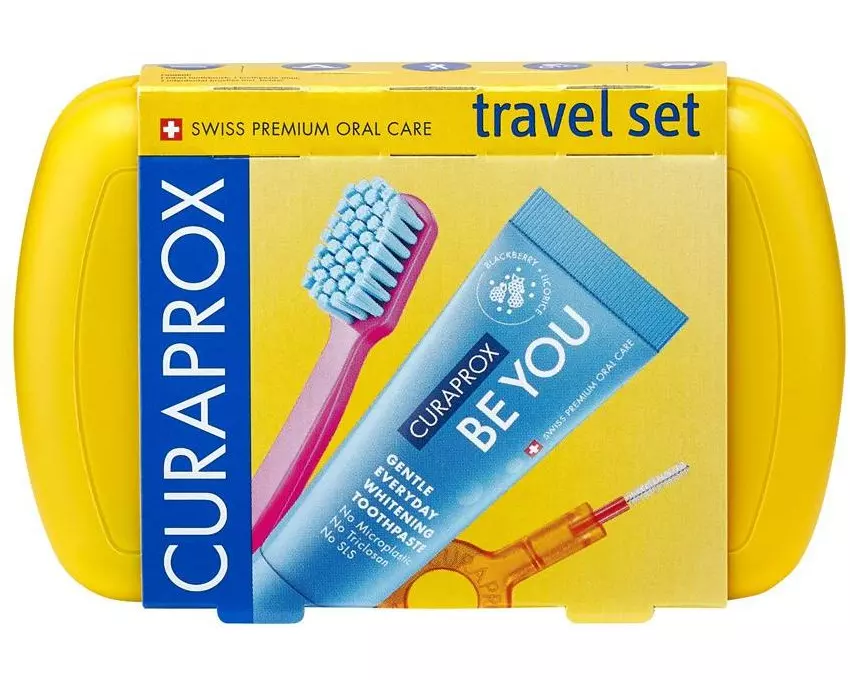CURAPROX Travel Set gelb