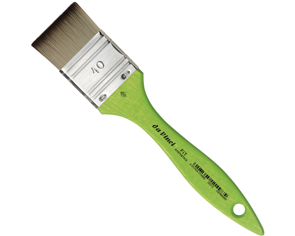 DA VINCI Flachpinsel Fit Synthetics VA-5073_40 Grösse 40, Synthetik