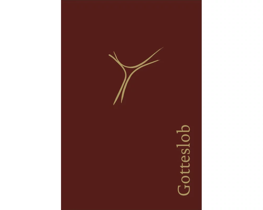 Gotteslob Lederausgabe weinrot, Goldschnitt - Bistum Augsburg