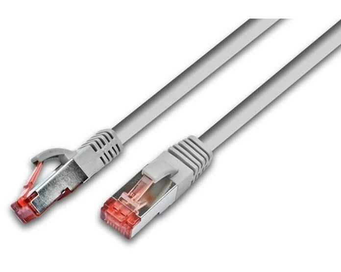 Wirewin Patchkabel RJ-45 - RJ-45, Cat 6, S/FTP, 25 m, Grau