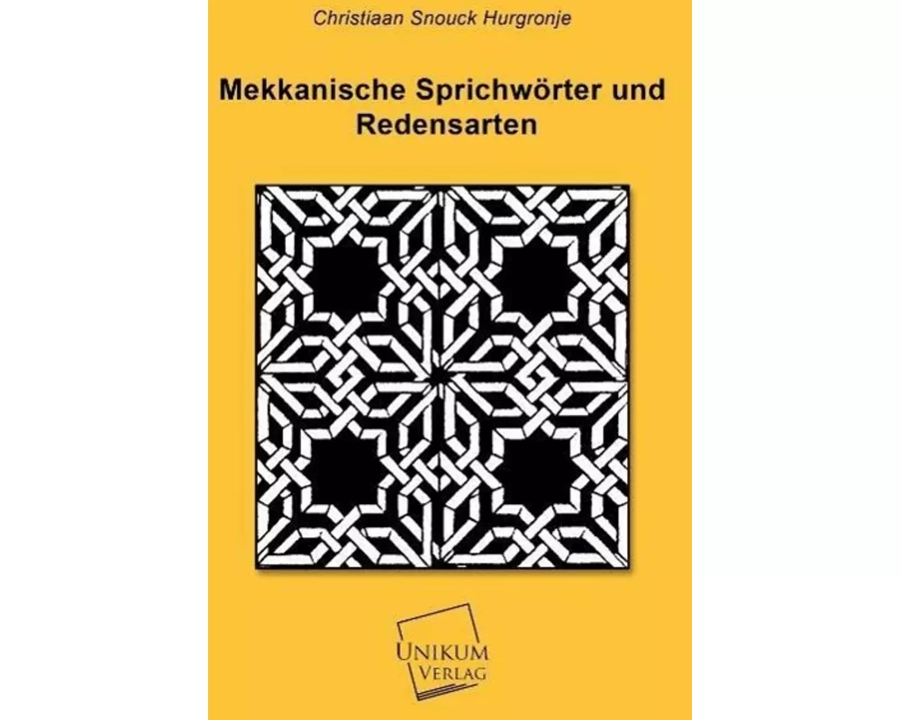 Mekkanische Sprichwrter und Redensarten