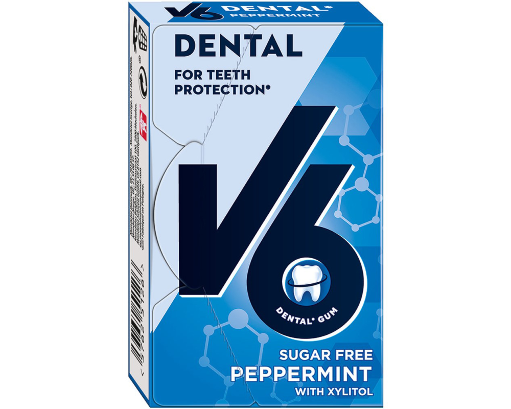 V6 Dental Peppermint 7905 1x24g