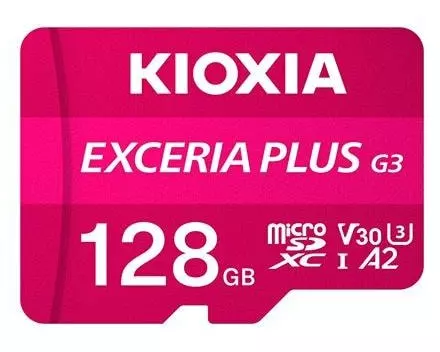 Kioxia microSDXC-Karte EXCERIA PLUS G3 128 GB