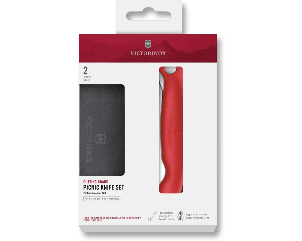 Victorinox Schneidebrett-Set, Rot