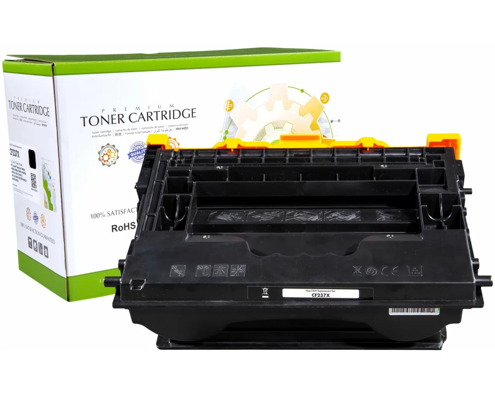 STATIC Toner cartridge compatible with HP CF237X black High Capacity compatible 25.000 pages