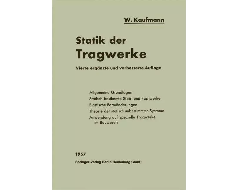 Statik der Tragwerke