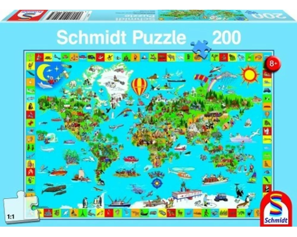 Deine bunte Erde. Puzzle