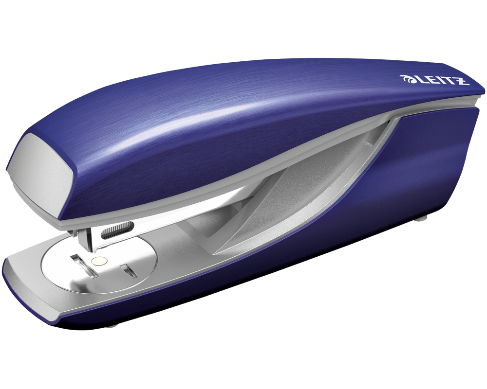 LEITZ Heftgerät NeXXt Style 5562 55620069 titan blau 30 Blatt
