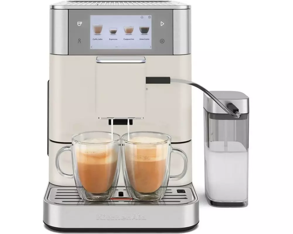 KitchenAid Kaffeevollautomat KF8 Porzellanweiss