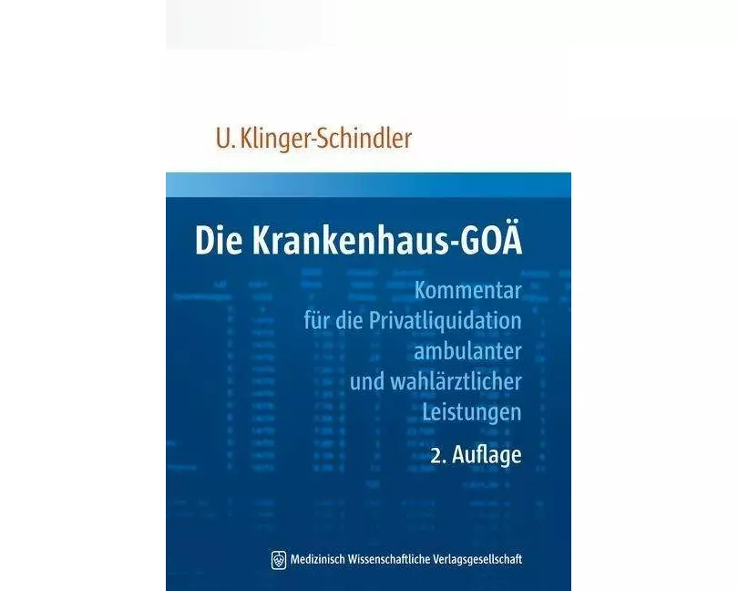 Die Krankenhaus-GOÄ
