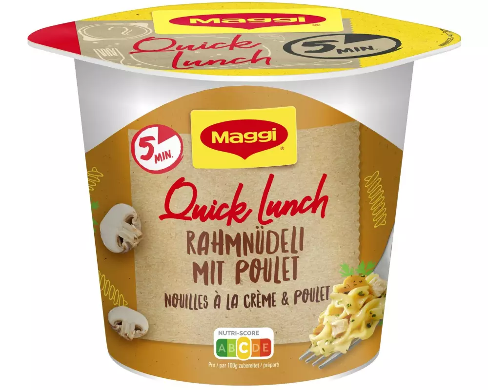Maggi Quick Lunch Rahmnüdeli mit Poulet 65 g