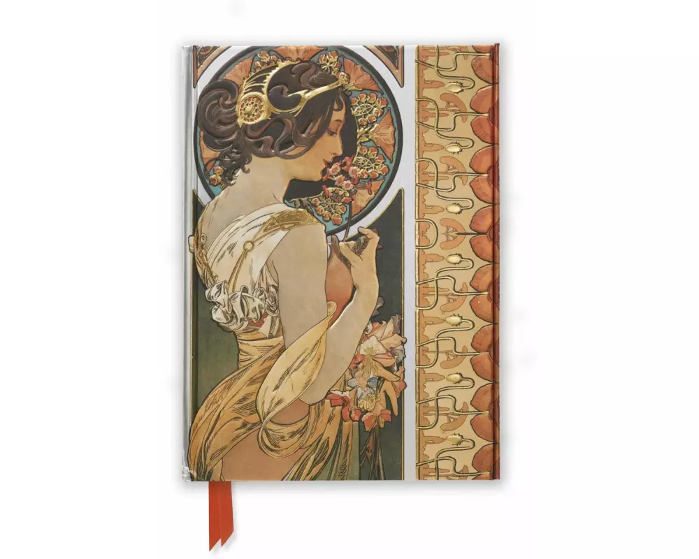 Mucha: Cowslip and Documents Decoratifs (Foiled Journal)