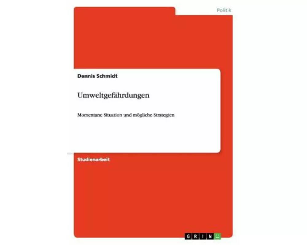 Umweltgefährdungen
