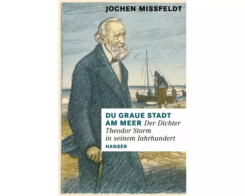 Du graue Stadt am Meer