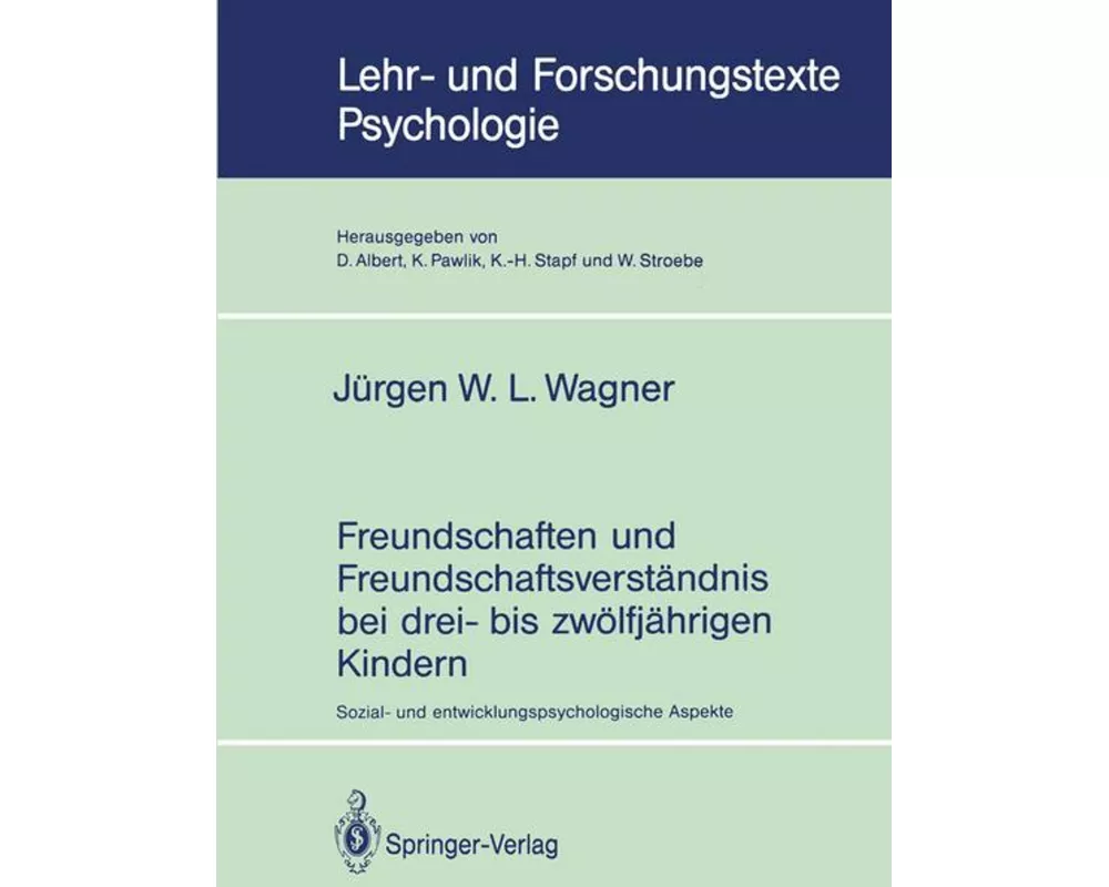 Freundschaften und Freundschaftsverständnis bei drei- bis zwölfjährigen Kindern