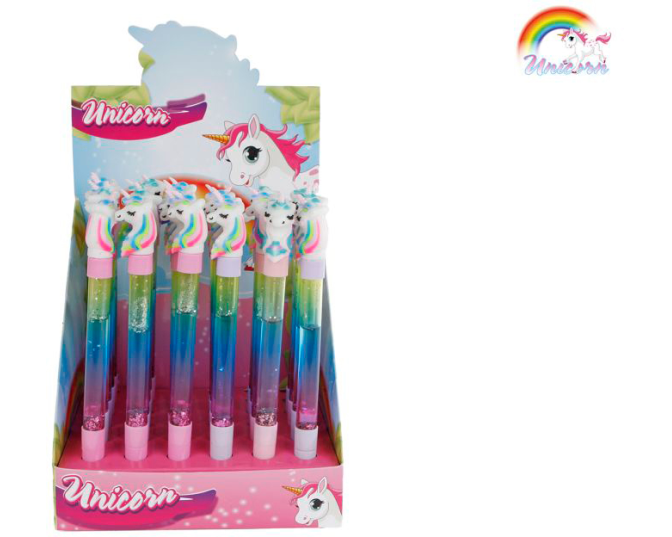 ROOST Kugelschreiber Einhorn 590218 Glitzer
