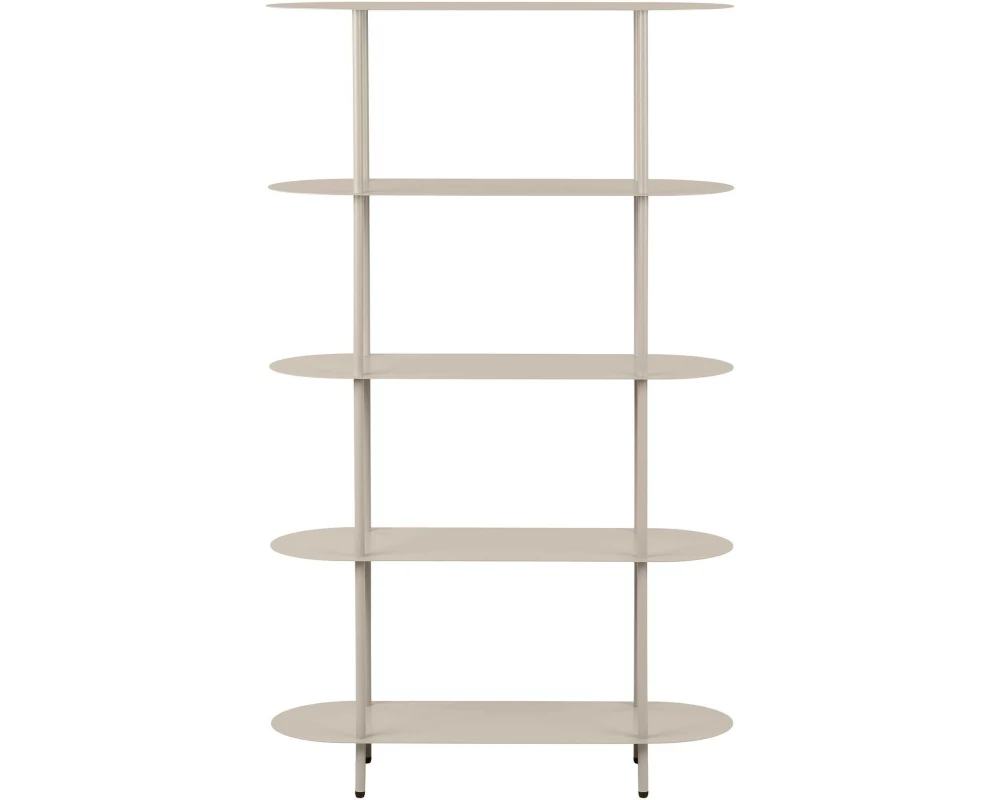 House Nordic Regal Rieti, 31 x 90 x 150 cm, Sand