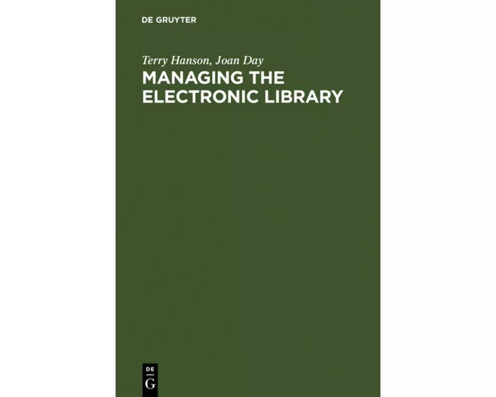 Managing the Electronic Library